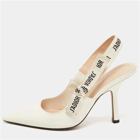 dior j'adior shoes white|j'adior dior slingback.